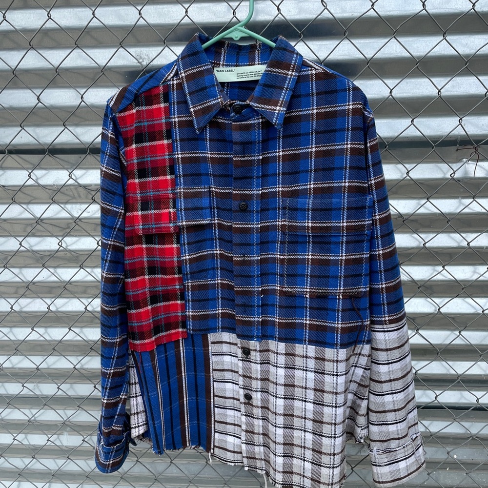 Off white flannel